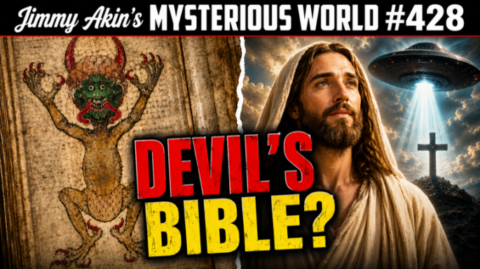 The Devil’s Bible, Jesus Was an Alien?, Psychic Powers in Heaven, and Weird Questions