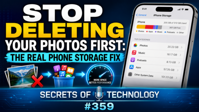 Stop Deleting Your Photos First: The Real Phone Storage Fix